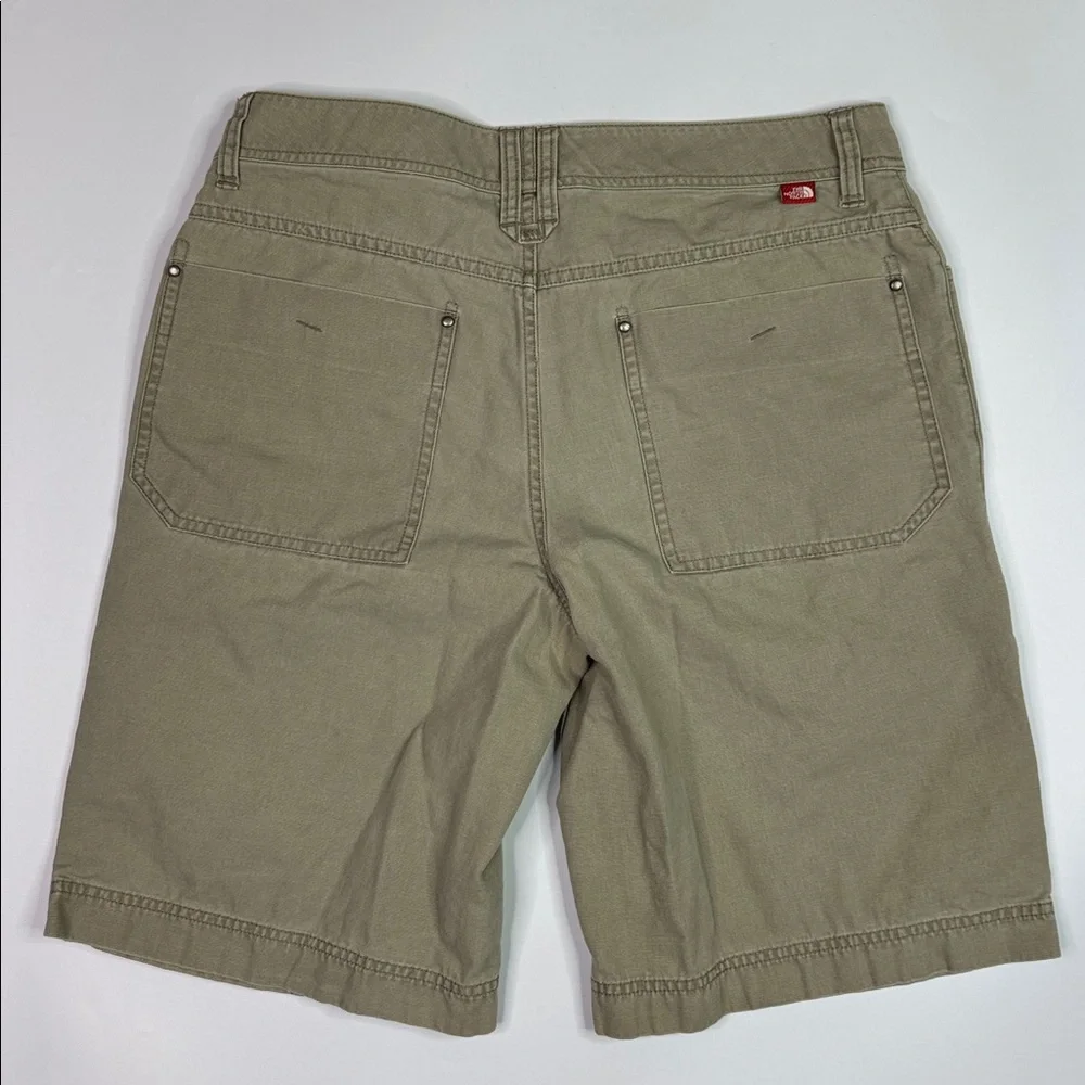 Vintage The North Face Tan Multi Pocket Shorts Size 32